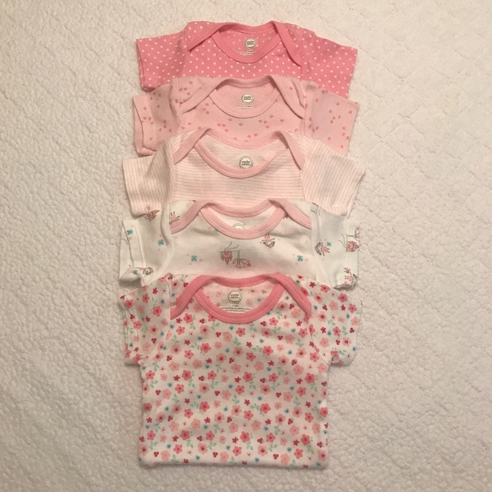 🎀5-piece Bodysuits